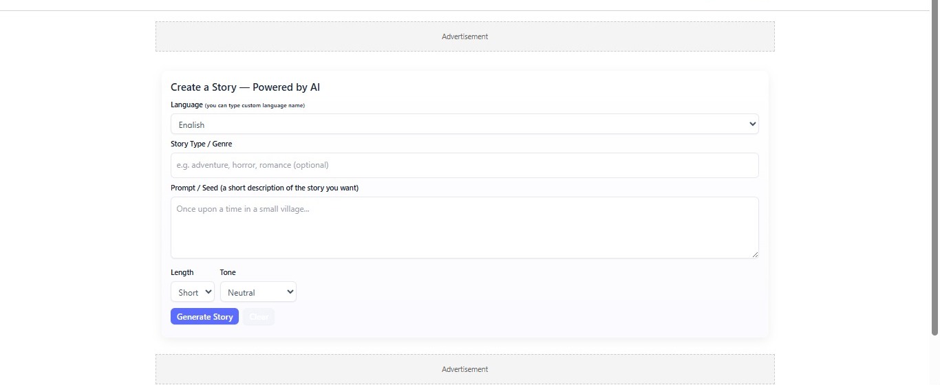 [Earn 2000$] I will create AI Story Generator Word
